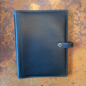 Coach refillable notebook